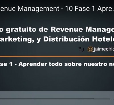 Video – Fase 1 del Revenue Management: Aprender todo sobre nuestro negocio - eRevenue Masters