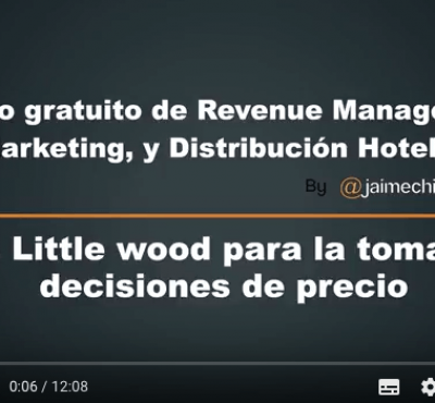 Video – Fases de gestión y control: LittleWood’s Rule para la toma de decisiones en cuanto a qué precio aplicar - eRevenue Masters