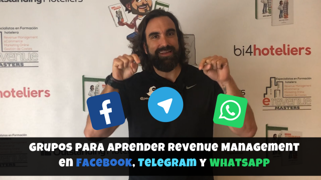 Grupos para aprender Revenue Management en Facebook, Telegram y Whatsapp